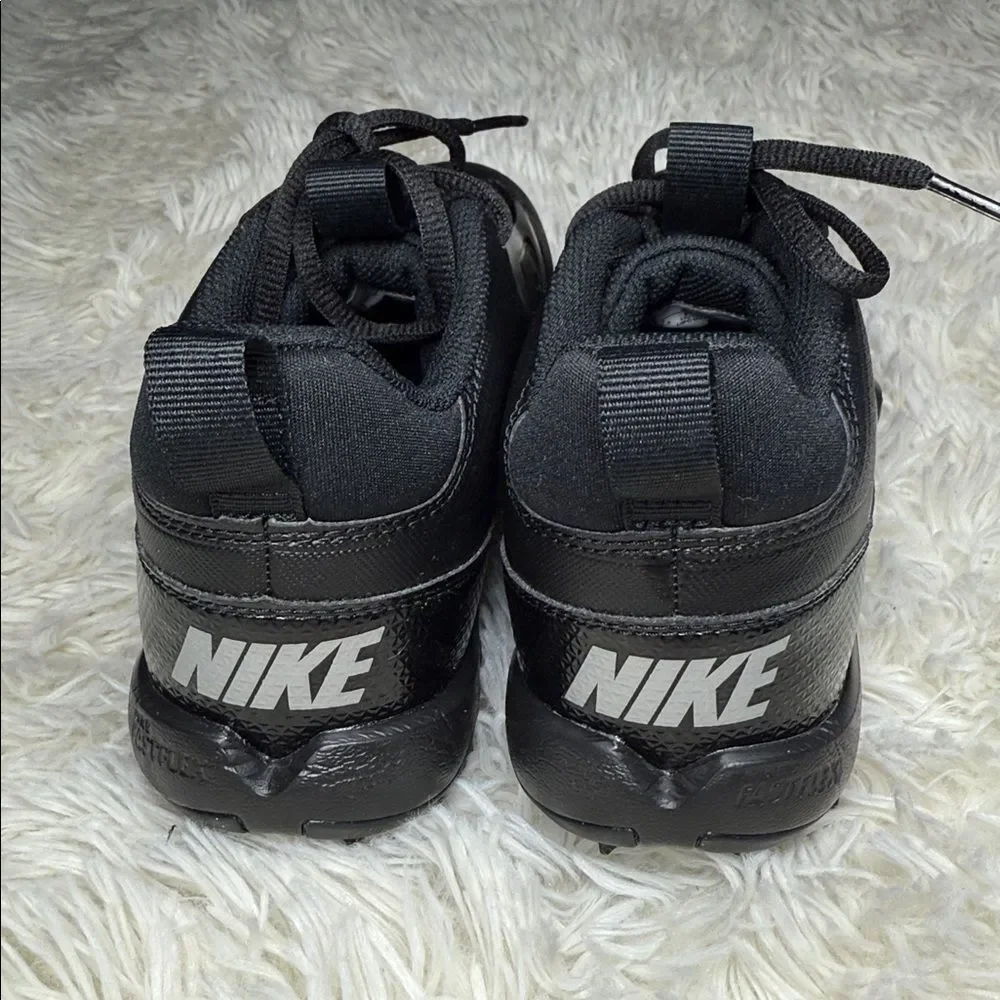 Nike Alpha Black and Gray Sports Cleats